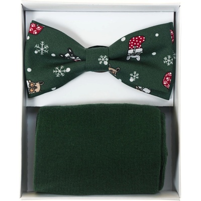 Avantgard Set motýlek a ponožky 779-51073 zelená