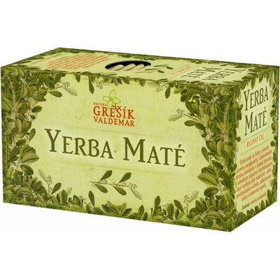 Grešík Čaj Yerba maté sáčky 20 x 1,5 g