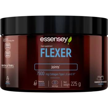 Essensey FLEXER | with 7500 mg Collagen Type I, II and III [225 грама] Портокал и манго