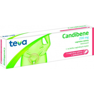 Candibene 200 mg tbl.vag.3 x 200 mg