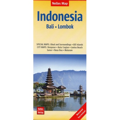 Nelles Map Landkarte Indonesia : Bali Lombok