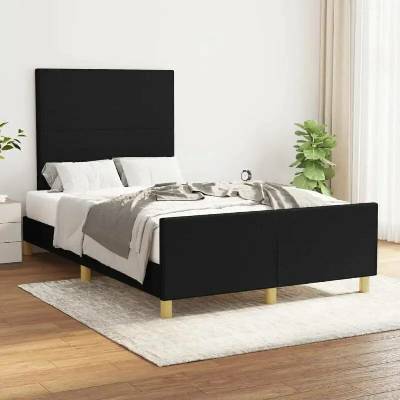 vidaXL 11461.3270501 Rám postele bez matrací černá textil