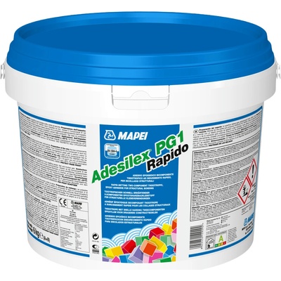 MAPEI lepidlo konštrukčné epoxidové rýchle Adesilex PG1 Rapido (6 kg)