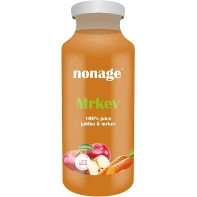 Nonage Mrkev a Jablko 100% juice bio 250 ml