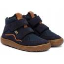 Froddo kotníkové boty G3110266 barefoot chlapecké na suchý zip tmavě modré