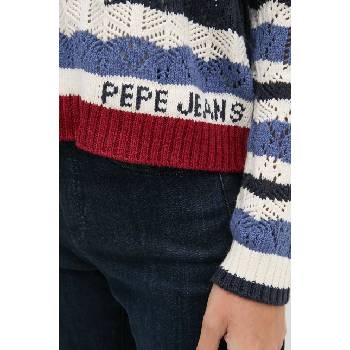 Pepe Jeans Пуловер Pepe Jeans HARLOW дамски в тъмносиньо PL702202 (PL702202)