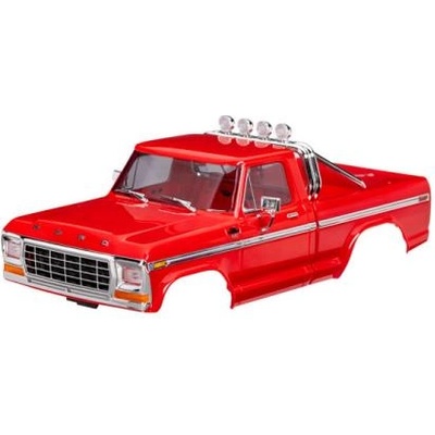 Traxxas каросерия Ford F-150 1979 червена