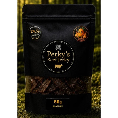 Perky´s Jerky Sušené Hovädzie Mäso Mango 50 g