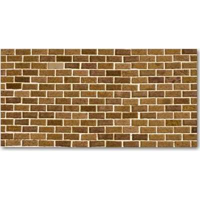 Foto obraz sklo tvrzené murovaný múr 100x50 cm
