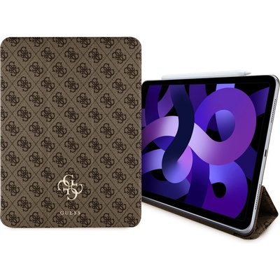 Guess iPad Air 11 2024 Magnetic 4G Big Logo GUFC11RM24PS4SGW brown
