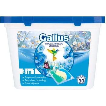 Gallus 3v1 Kapsuly na pranie 30 PD