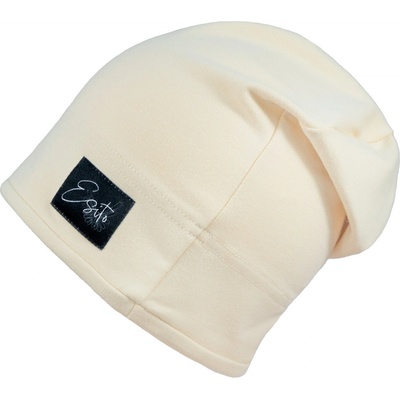 Esito jarní čepice spadená Beige béžová