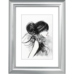 Hama 175622 "SOFIA" 10x15 cm сребърна пластмасова рамка 00175622 (00175622)
