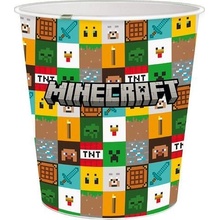 Stor Plastový odpadkový kôš MINECRAFT 5l