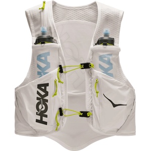 HOKA Раница за трейл бягане HOKA Trail Run Vest 8 Trail running backpack - White - размер XL (504-1594-0215)