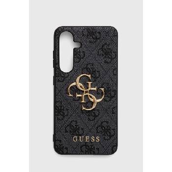 GUESS Кейс за телефон Guess Galaxy S24 S921 в черно GUHCS24S4GMGGR (GUHCS24S4GMGGR)