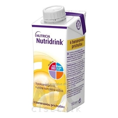 Nutridrink Banan .por.sol. 24 x 200 ml