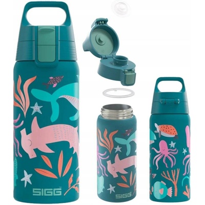 Sigg Shield Therm One dětská termoláhev na pití 500 ml blue world