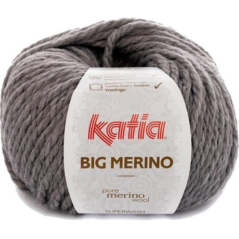 Image 1 of Katia Big Merino 12 Grey Плетива прежда (BM 12)