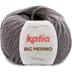 Katia Big Merino 12 Grey Плетива прежда (BM 12)