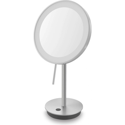 Zack Козметично огледалце Alona с LED осветление цвят стомана мат (40140)