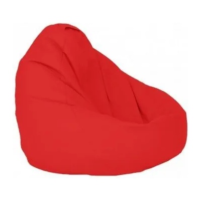 Pufrelax Калъф за пуф круша, 320л. , Nirvana Grande - Panama Red, (Не съдържа пълнеж), водоустойчив