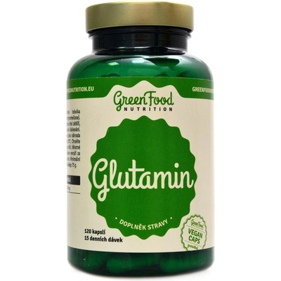 GreenFood Glutamín vegan 120 kapsúl