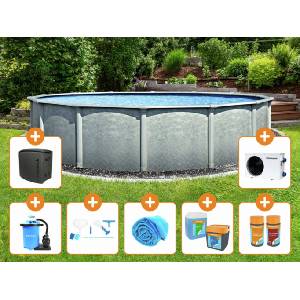 Steinbach Grande Pool Set Round Ø 549 x 135 cm - Пълен комплект Medium - 1 компл (011768)