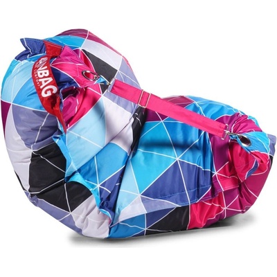 BeanBag 189x140 Triangle 2 s popruhy – Zboží Dáma