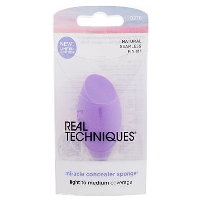 Real Techniques Miracle Concealer Sponge Purple houbička na korektor odstín fialová