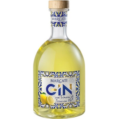 GIN MARCATI CON LIMONE DI SIRACUSA 42% 0,7 l (čistá fľaša)