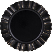 Art-Pol Čierno zlatý podtanier 160470 32cm