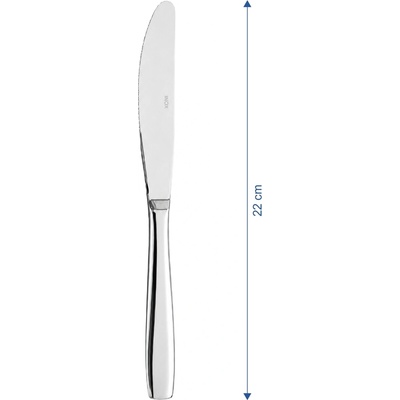 Pierfranco Gnali Sada Stolní nůž ECO Laura 22 cm 12 ks