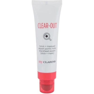 Clarins Clear-Out Blackhead Expert Stick + Mask почистваща маска и ексфолиращ стик 2в1 50 ml за жени