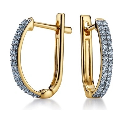 L'Amour Diamonds zlaté náušnice s diamanty JE5575Y