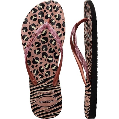 Havaianas Джапанки Havaianas SLIM ANIMALS в черно с равна подметка 4147964.1924 (4147964.1924)