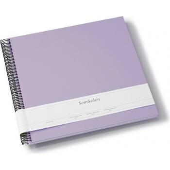 Semikolon Uni Economy голям албум за снимки, лилав, бели страници (369993)