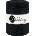 Bobbiny Macrame Cord 5 mm 100 m Black юта (MX-E007)