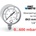 Watts - Италия Watts MP1 Ø63 0-600 mbar 1/4" cl. 2, 5 Манометър за газ радиален (357010)