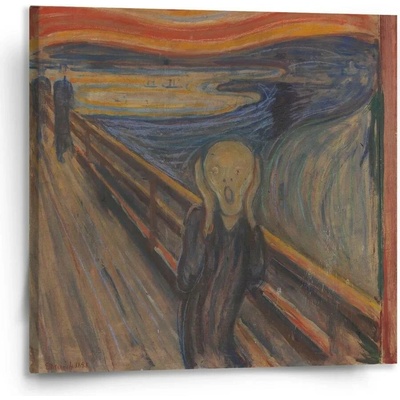 Sablio Obraz Výkřik - Edvard Munch - 110x110 cm