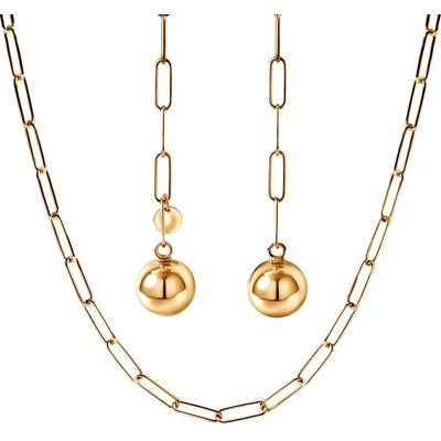 Savicki Náhrdelník pozlátené striebro B-N-N0583-01452-925-Z