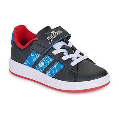 adidas nízke tenisky Grand Court SPIDER-MAN EL K čierna