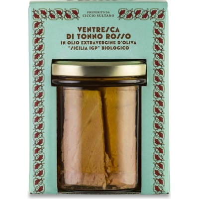 Testa Sicilia IGP červený tuňák v bio extra panenském olivovém oleji 320 g