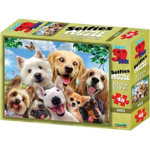 Philos Пъзел 3D Dog Selfie 48 части