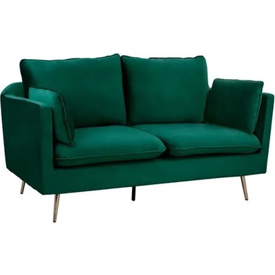 Bogdan Furniture Диван Мебели Богдан модел Karen gold green velvet - двойка