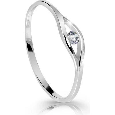 Cutie Jewellery zásnubný prsteň so zirkónom Z6108 10 X 2