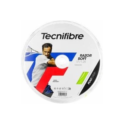 Tecnifibre Струна за Ракета Tecnifibre BOB 200M Razor Soft 1, 30 Зелен 1, 3 mm