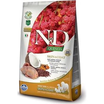 N&D Grain Free Quinoa Skin & Coat Quail 7 kg