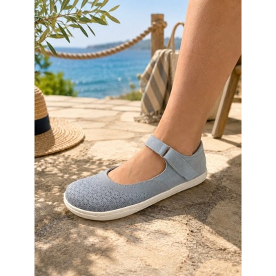 Mintaka barefoot kožené balerínky jeans