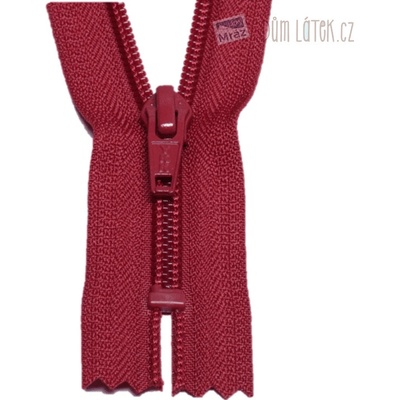 YKK Zips špirálový nedelitelný červený 12 cm